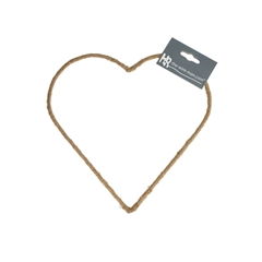 Bruiloft Hart Metaal 25cm