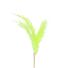 Bijsteker 50cm Veren 14cm