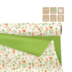 Folie Rol 80cm 25m Duo Mat Flowers