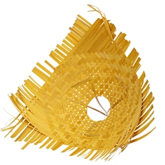 Boekethouder Bamboe Vlecht D34cm