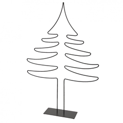 Kerst Deco Boom Metaal D40*60cm