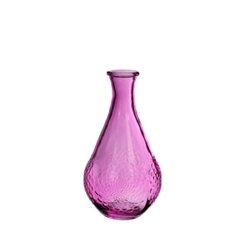 Glas Fles Dahlia D09*16cm