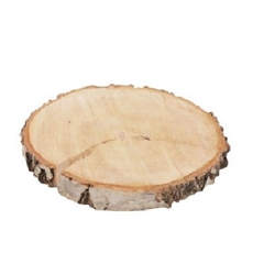 Droogdeco Houtschijf Berk D30cm