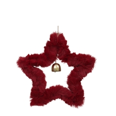 Kerst Deco Hanger Ster 22cm