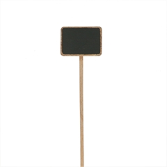 Bloemisterij Steeketiket Hout D07/5*25cm