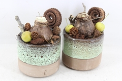 Arr4 Amaryllis Mb - Ker. Pot Luxe 338/8 13P 25cm