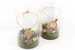 Arr4 Amaryllis Mb - Glas Bose Hoog Hanger X5 20P 36cm