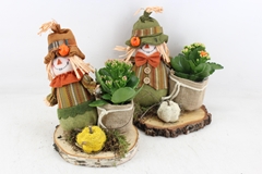 Arr2 Mb - Hout Schijf Scarecrow 285/5 22P 31cm